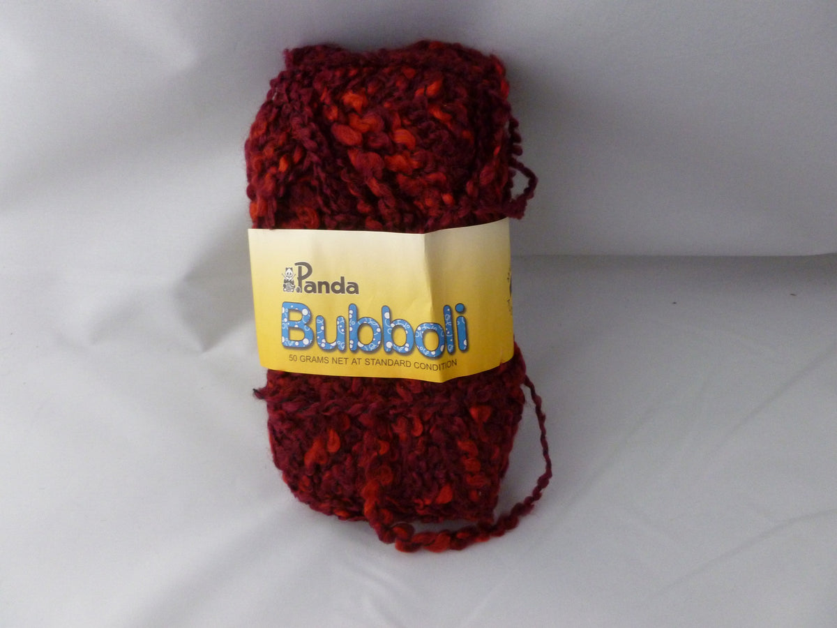 Bubboli by Panda Yarn, Acrylic Boucle, 50 gm