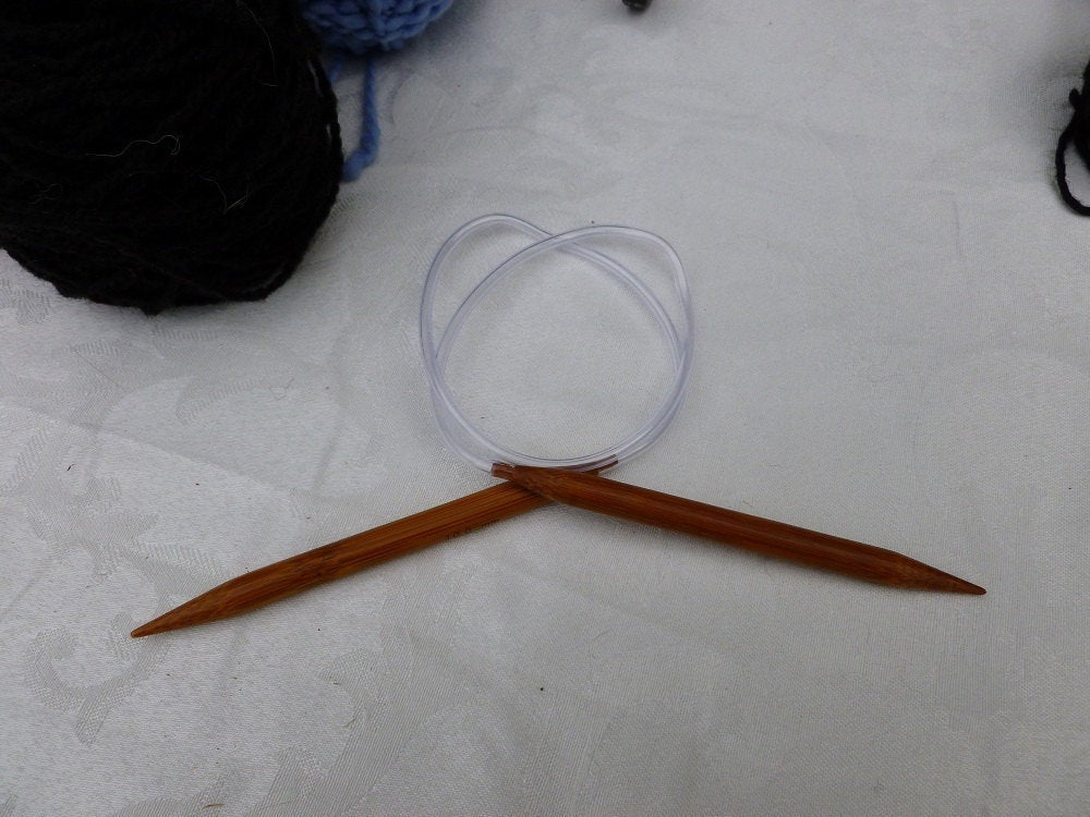 New! US Sizes 0-15 Bamboo Circular Knitting Needles 24 60 cm Choose Size