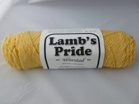 Lemon Meringue Lamb's Pride Worsted  - Not Seconds - by Brown Sheep Company