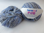 Fur by Herwool, Eyelash, 50 gm, Acrylic Kid Mohair Blend