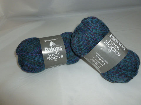 Midnight Colors Kroy  Socks FX by Patons