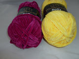 Bulky Chenille Softly by Wollbiene Yarn, Multiple Colors, 100 gm