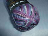 Sock Color by Wollbiene Yarn, Wool and Nylon Blend, 100 gm