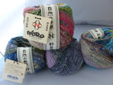 Natsumeki by Noro, Light Worsted 60% Cotton 25% Silk 30% Polyamide , 150 gm