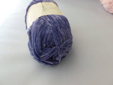 Sensy Velvet Slim Yarn,  Polyester Chenille, 100 gm, DK Light Worsted