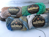 Silk Garden by Noro, Medium Worsted,  Silk, Mohair and Wool Blend, Self Striping 50 gm