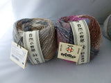 Rittou by Noro, Aran 70% Wool 15% Silk 15% Mohair , 150 gm