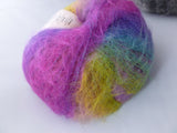 Amitola Brush by Louisa Harding, Fine Weight Mohair Wool Cotton Blend - Felted for Ewe
