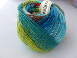 Saiun by Noro, Light Worsted 70% Wool 30% Polyamide , 150 gm