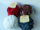 Yarn Sale Tango by Katia, Nylon Ladder Ribbon, 50 gm