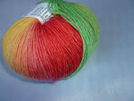 Rainbow by Smile Yarn, 50 gm 100% Wool