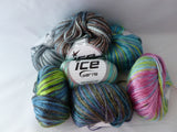 Rockabilly Color by ICE Yarns, Nylon Tencel Blend, Multiple Colors - Felted for Ewe