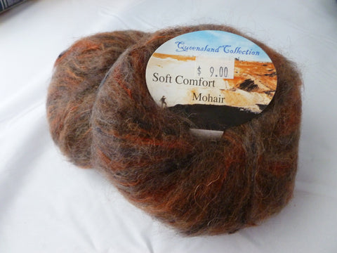 Earth 634 Soft Comfort Mohair by Queensland - Felted for Ewe