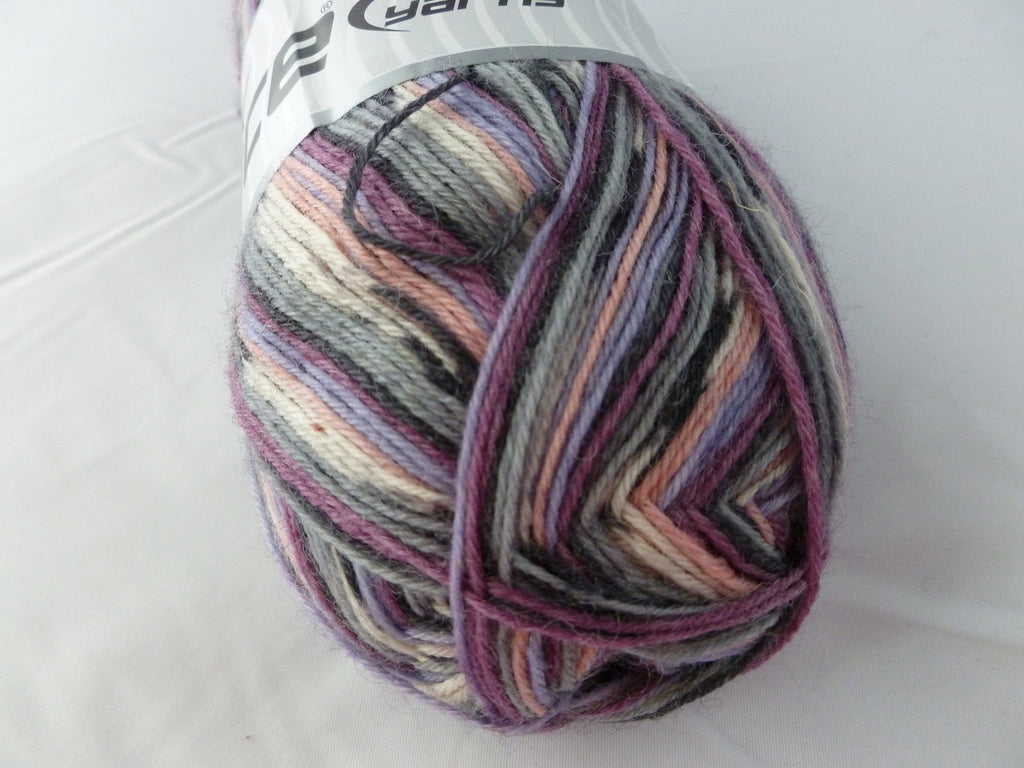 New Colors of Super Sock by Ice Yarns, Washable Wool, Self striping yarn