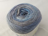 30% off Cassowary by Queensland Collection, Self Striping Wool Nylon Blend Fingering Yarn - Felted for Ewe