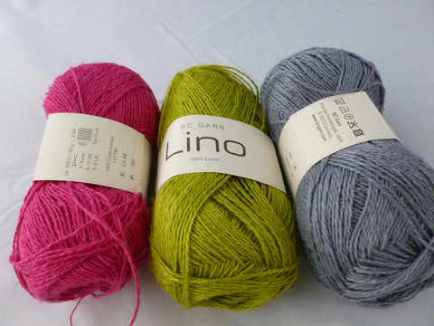 20% Off - Lino by BC Garn, 100% Linen, 50gm - Felted for Ewe