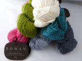Island Blend Fine by Rowan Yarn,  Alpaca Wool Silk Blend, 50 gm - Felted for Ewe