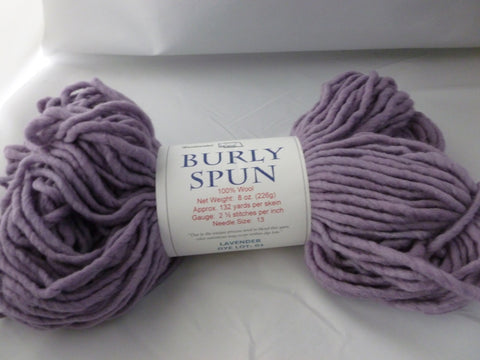 30% Off Retail - Lavender Burly Spun by Brown Sheep Company