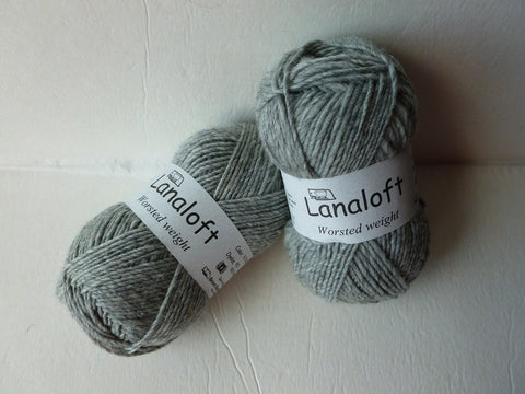 Manor Grey Lanaloft worsted - Seconds - by Brown Sheep Company - Felted for Ewe