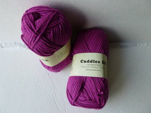 Magenta 130 Cuddles DK by Crystal Palace Yarns - Felted for Ewe