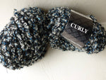 Blue Zebra 119 Curly  by Filatura DiCrosa Yarn - Felted for Ewe