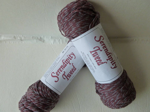 Chocolate Lily Serendipity Tweed Yarn  - Seconds -by Brown Sheep Company - Felted for Ewe