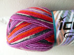 New Colors of  Super Sock by Ice Yarns, Washable Wool, Self striping yarn - Felted for Ewe