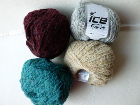 Thalac Mohair Yarn by ICE Yarn - Felted for Ewe