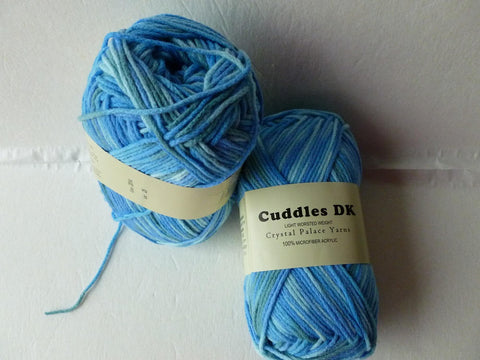 Blue Pool 2014 Cuddles DK by Crystal Palace Yarns - Felted for Ewe
