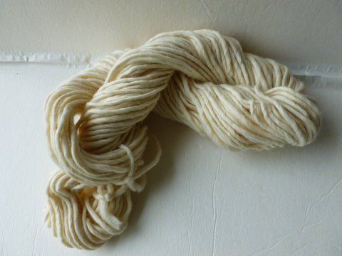 Natural Lamb's Pride Bulky - Not Seconds - by Brown Sheep Company, 4 oz Ready to Dye - Felted for Ewe