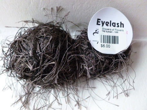 Dark plum 1030  Eyelash  by Trendsetter Yarns - Felted for Ewe