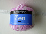 Yarn Sale  - Blossom 8212  Zen  by Berroco, Cotton Blend Ribbon Yarn, 50 gm - Felted for Ewe