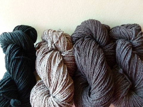 Columbia 2Ply by Imperial Yarns, Mill Ends, Worsted Weight - Felted for Ewe