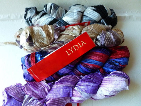 Yarn Sale  Lydia by Feza Yarn, Ribbon Yarn - Felted for Ewe