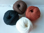 4/8 Merino DK by Quince & Co,  Mill End, No Label, 100% Wool - Felted for Ewe