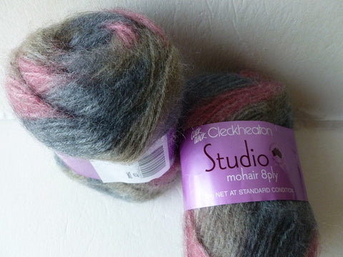 Mountain #32 Studio Mohair 8 ply by Cleckheaton - Felted for Ewe