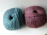 Maine Milled 2 Ply Merino Alpaca Heather Yarn, No Labels - Felted for Ewe