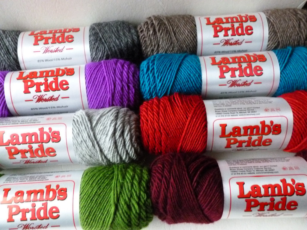 Lamb's Pride Worsted - 163 - Indigo — Brown Sheep Company — Flying