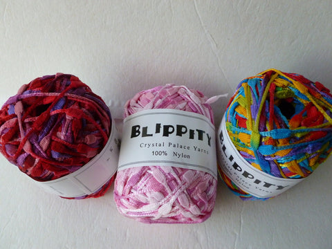 Blippity by Crystal Palace Yarns, Ribbon yarn - Felted for Ewe
