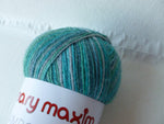 Bamboo Prints Sock Yarn for Mary Maxim, Bamboo Wool Blend Sock yarn, 100 gm - Felted for Ewe