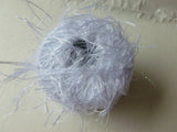 Solid and Metallic Flutter Print Eyelash by Knitting Fever (KFI), Polyester Eyelash, 50 gm - Felted for Ewe