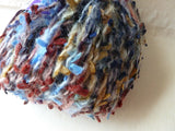 Moira Multi by FFF Knitting Fever Yarn, Bulky, Acrylic Mohair Blend, Ribbon Flags, 50 gm - Felted for Ewe