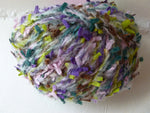 Moira Multi by FFF Knitting Fever Yarn, Bulky, Acrylic Mohair Blend, Ribbon Flags, 50 gm - Felted for Ewe