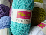 Phil Eponge by Phildar,  Fingering, Acrylic Blend Boucle, 50 gm - Felted for Ewe