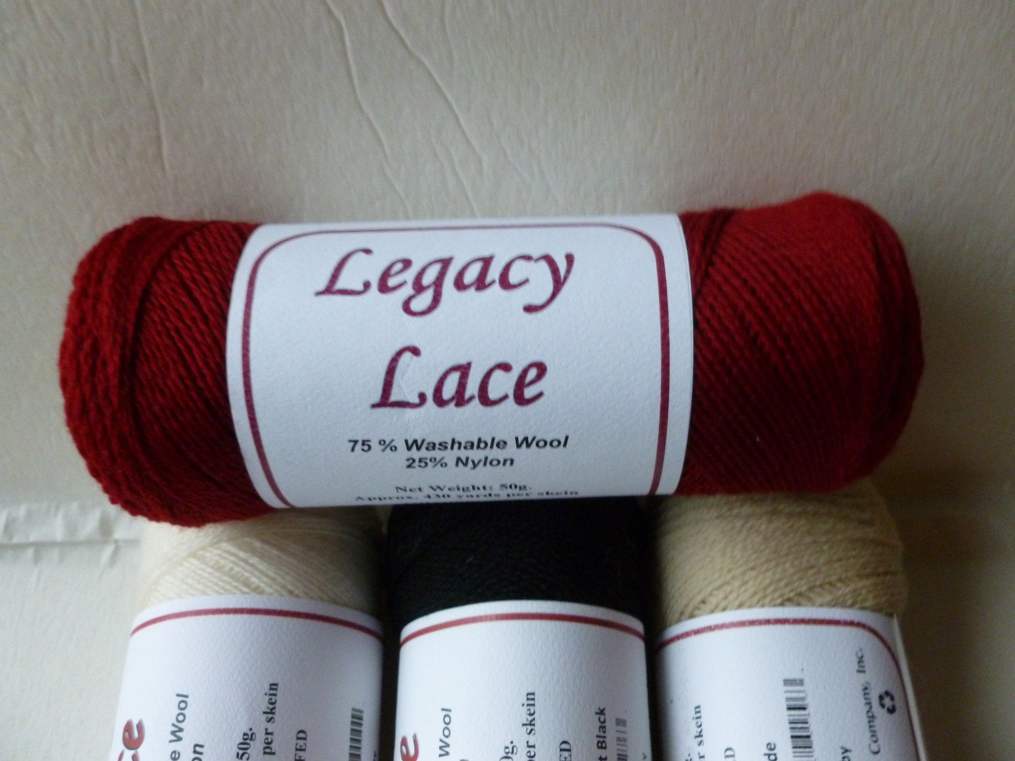 25% Off Retail - Legacy Lace Solids Yarn by Brown Sheep Company