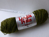 Grassy Knoll  Lamb's Pride Worsted  - Seconds -by Brown Sheep Company - Felted for Ewe