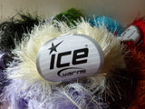 Long Eyelash Yarn by ICE, 1 1/2" Lash, Bulky - Felted for Ewe