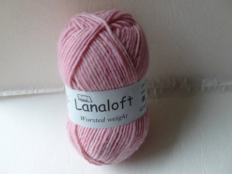Bridal Rose Lanaloft worsted - Seconds - by Brown Sheep Company - Felted for Ewe