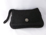 Hand knit Felted Small Evening or Day Time Wristlet, Felted Purse - Felted for Ewe