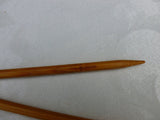 8 inch Bamboo Double Point Knitting Needles (6-10.5) - Felted for Ewe